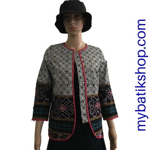 Batik Cap and Tenun Blazer