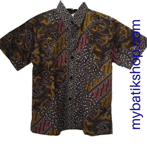 人気商品 Batik Keris mybatikshop.com – Multi Blue Boy for XLサイズ以上