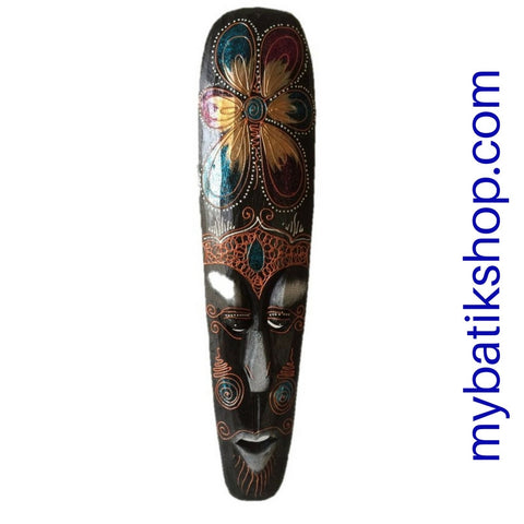 Wooden Totem Mask Wall Decoration