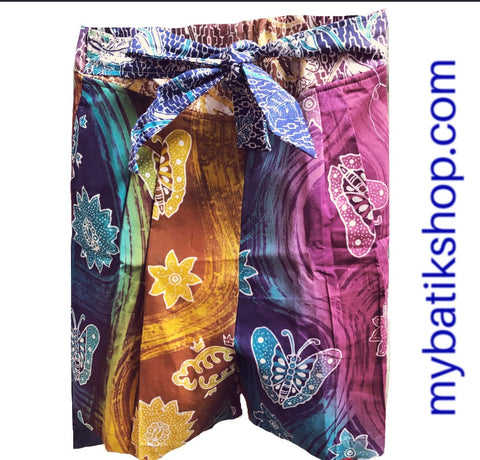 Batik Tulis Abstract Short