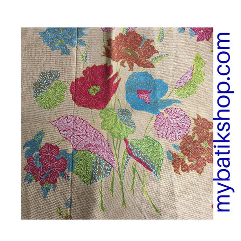 Batik Fabric Belanda Eliza Van Zuylen Pastel