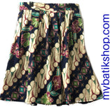 Batik Knee Length Parang Stretcheable Skirt