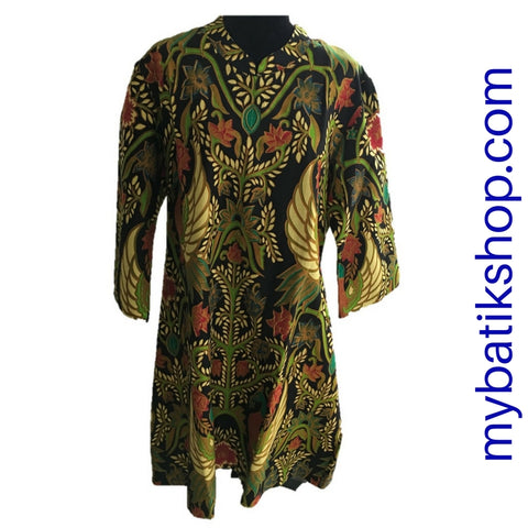 Batik Plus Beautiful Green Dress
