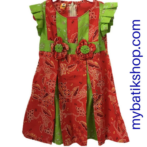 Batik for Girls Quilt Dress Size Small