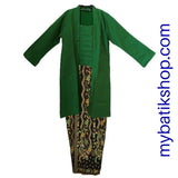 Sarong Skirt Ready Wear - Green Flower