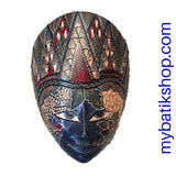 Wooden Batik Mask Wall Decoration Medium