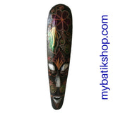 Wooden Totem Mask Wall Decoration