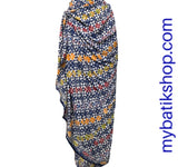 Mix ‘n Match Paris Modern Sarong Dress Blue Semi Tulis